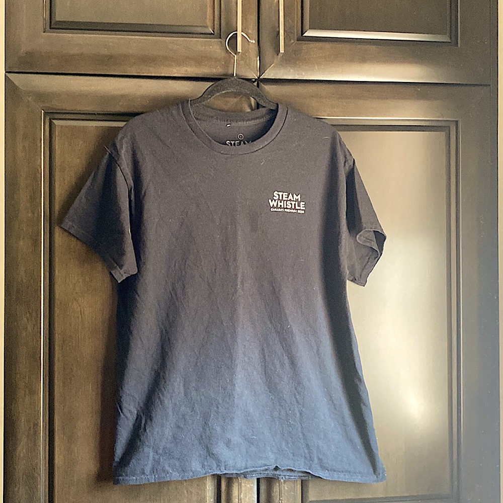 Like new size L tee from Toronto Steam Whistle bar